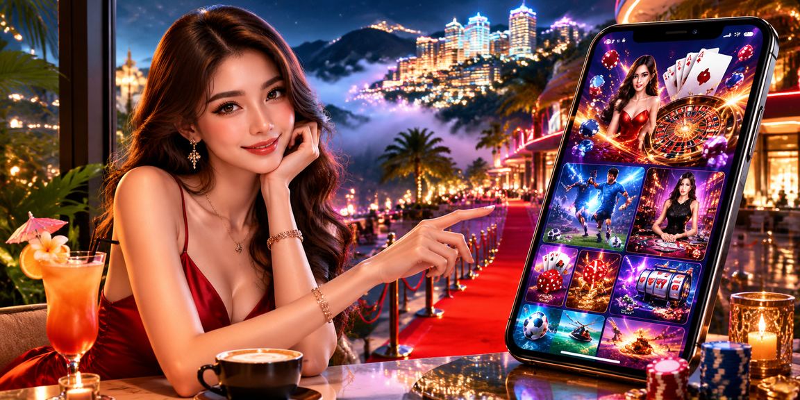Pemain menggunakan aplikasi kasino hrmis2 di Genting Highlands dengan antaramuka Blackjack live yang jelas